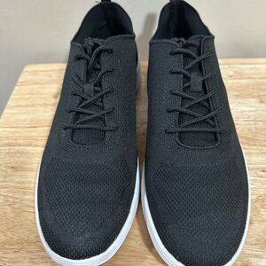 Perry Ellis Black Knit Men's Sneakers